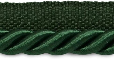 Trims by the Yard Hilda 3/8" Twisted Lip Cord Trim, Ivory (5 Yard Cut) in Saudi Arabia
