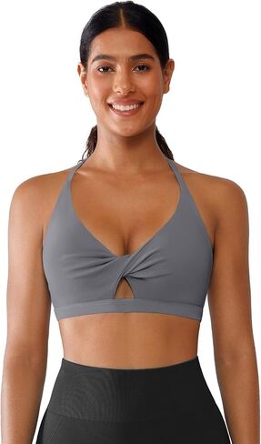 BRXL Women Sports Bra Artraps Back Straps القابلة للإزالة منصات متوسطة التأثير قمم المحاصيل in Kuwait