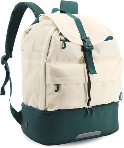 J World Ace 2 Dracket Tennis Backpack for Women Men. تنس الريشة كيس المخلل. كيس الصالة الرياضية للأطفال مع مقصورة الأحذية in Kuwait