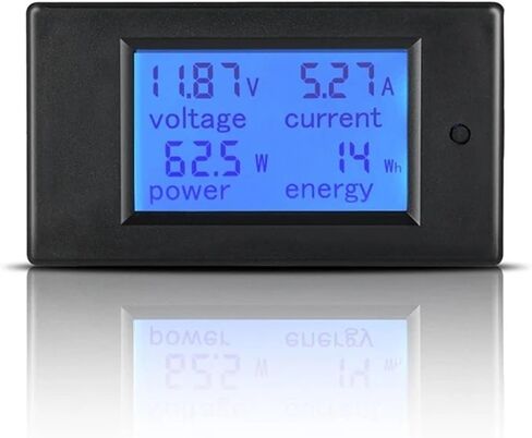 20A/50A/100A Digital Meter DC 6.5-100V Voltmeter Ammeter 4 في 1 DC الجهد الكهربائي كاشف الطاقة Amperimetro Shunt 1PC (Meter FL-2B 300A) in Saudi Arabia