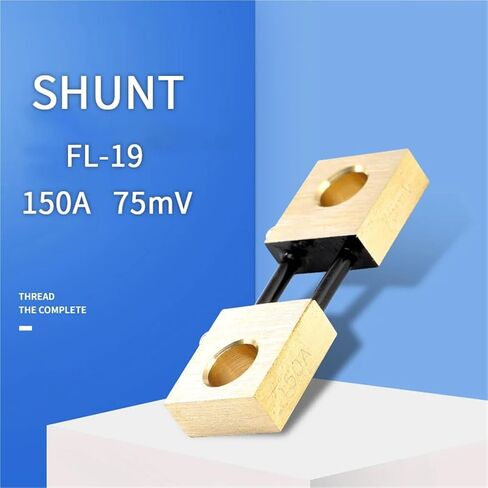 FL-19B Shunt 150a 75MV Machine Machine Brass Brass Resunts for the planogure meter 1pcs الحالي in Saudi Arabia