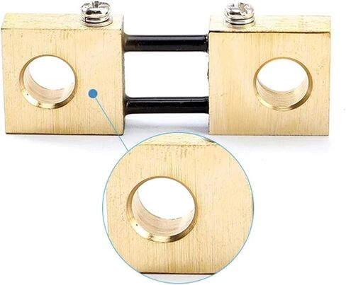 FL-19B Shunt 150a 75MV Machine Machine Brass Brass Resunts for the planogure meter 1pcs الحالي in Saudi Arabia