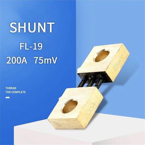 FL-19B Shunt 200A 75mV Welding Machine Brass Resistor DC Shunts for Current Analogue Panel Meter 1Pcs in Saudi Arabia