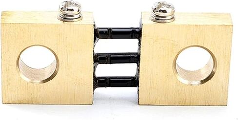 FL-19B Shunt 200A 75mV Welding Machine Brass Resistor DC Shunts for Current Analogue Panel Meter 1Pcs in Saudi Arabia
