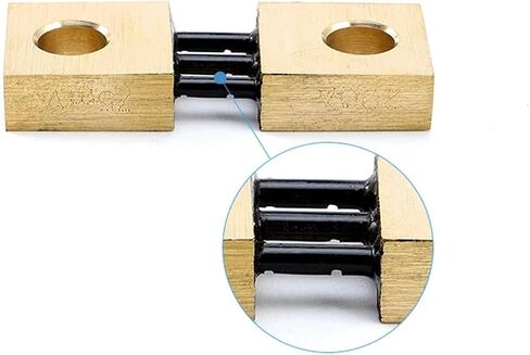 FL-19B Shunt 200A 75mV Welding Machine Brass Resistor DC Shunts for Current Analogue Panel Meter 1Pcs in Saudi Arabia