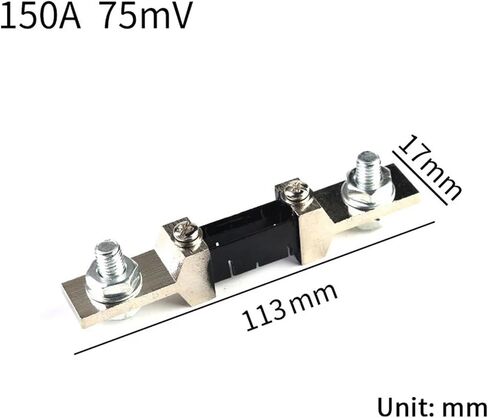 External Shunt Class A FL-2A 150A / 75mV Ammeter Shunt Resistor for Digital Ammeter Amp Voltmeter Power Meter 1Pcs in Saudi Arabia