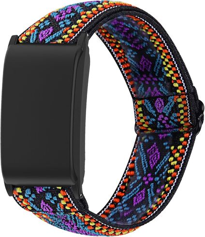 شريط مرن متوافق مع Whoop 5.0 Life Mg/ 5.0 Peak/ 5.0 One/ Whoop 4.0 ، نطاق ساعة نايلون ، حزام بديل ناعم للتنفس Sport Sport in Kuwait