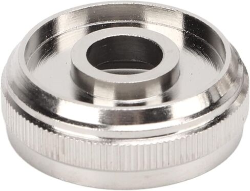 Trumpet Valve Caps, 3Pcs Trumpet Valve Finger Buttons Piston Button Cap Screw Trumpet Accessories Metal Silver Screw Piston(Bottom) in Saudi Arabia