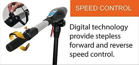 Haswing Electric Trolling Motor - 24V 110 £ 35.4 inch Protruar G محرك بدون فرش مع صندوق تروس Mount Mount in Saudi Arabia