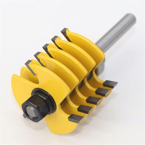 Adjustable Box Finger Joint Bits Tools with 5 Individual Finger 8mm 1/2 Inch 1Pcs(34mm) in Saudi Arabia