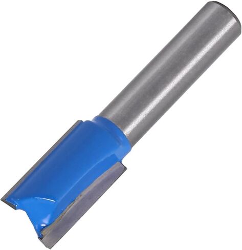 8mm Shank Straight Woodworking Bit Set Straight End Trimmer Cleaning Flush Trim 6/8/10/12/14/18/20mm 7Pcs in Saudi Arabia