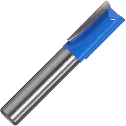 8mm Shank Straight Woodworking Bit Set Straight End Trimmer Cleaning Flush Trim 6/8/10/12/14/18/20mm 7Pcs in Saudi Arabia