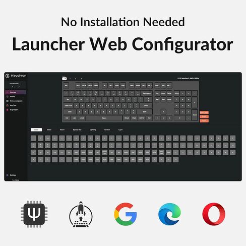 Keychron K10 Full Size Layout White LED Backlit Hot-Swappable Mechanical Keyboard for Mac Windows, Multitasking 104-Key Bluetooth Wireless/USB Wired Computer Keyboard with Gateron G Pro Brown Switch in Saudi Arabia