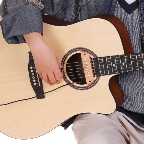 PATIKIL Acoustic Guitar Pickup, Passive Guitar Pickups Volume Timbre Control in Saudi Arabia