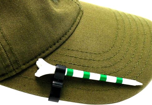 10 Pack Golf Tee Brim Clip for Hat Golf Ball Marker Hat Clip Golf Tee Holder Hat Clip in Saudi Arabia