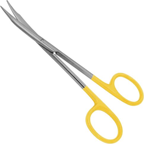T/C Steven Tentomy Scissors 4.5 "منحني - طب الأسنان الجراحية الطبية in Saudi Arabia