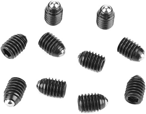 10pcs M6 Thread Thread Hex Socket Carbon Ball Ball Plungers Set (M6*8) in Saudi Arabia