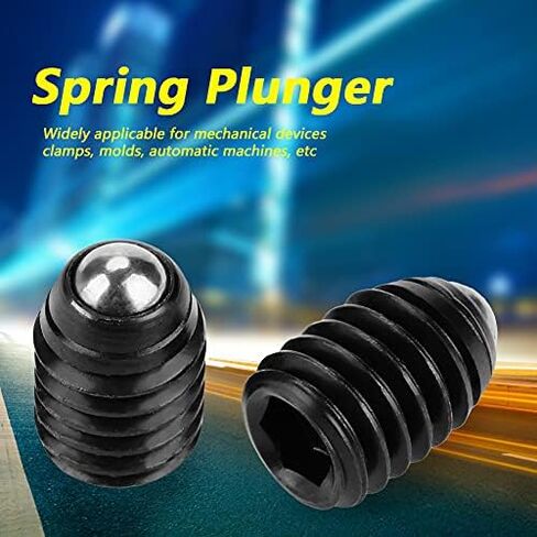 10pcs M6 Thread Thread Hex Socket Carbon Ball Ball Plungers Set (M6*8) in Saudi Arabia
