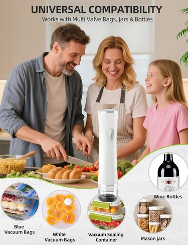 Vacuum Sealer Bags, Reusable Vacuum Zipper Bag, BPA Free Heavy Duty Vacuum Storage Bag for Food, Medium Size 15 Bags in Saudi Arabia