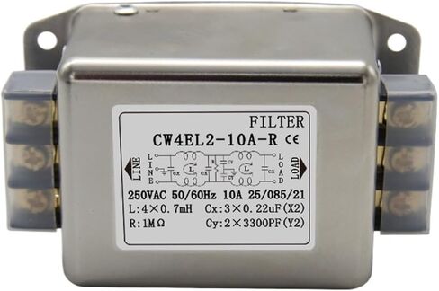 CW4L2-20A-SR Guide Rail Power Filter CW4L2-10A-SR/CW4L2-30A-SR(Cw4el2-10a-srrailtypesideoutletinstallation) in Saudi Arabia