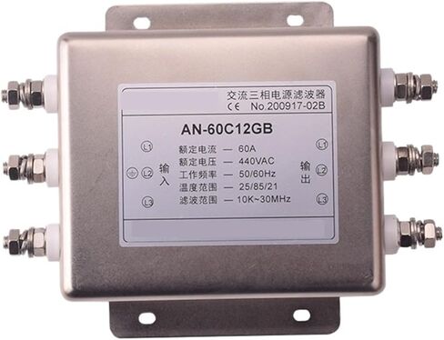 380V/440V/60A/65A مرشح طاقة ثلاثية الطور AN-60C12GB/ET-65C12G30B (AN-65C12GB65A) in Saudi Arabia