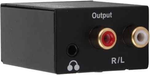 Tissting Digital إلى محول الصوت التناظري 32 كيلو هرتز 44.1 كيلو هرتز 48 كيلو هرتز 96 كيلو هرتز RCA Coaxial Optical إلى محول الصوت التناظرية لجهاز الكمبيوتر التلفزيوني in Saudi Arabia