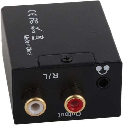 Tissting Digital إلى محول الصوت التناظري 32 كيلو هرتز 44.1 كيلو هرتز 48 كيلو هرتز 96 كيلو هرتز RCA Coaxial Optical إلى محول الصوت التناظرية لجهاز الكمبيوتر التلفزيوني in Saudi Arabia