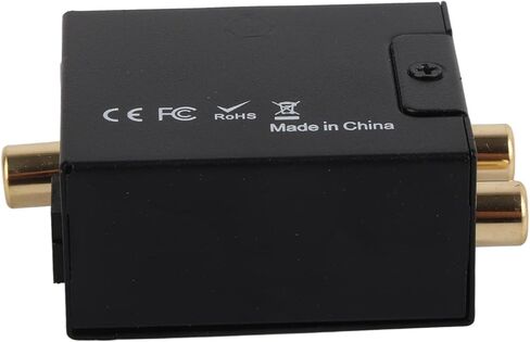Tissting Digital إلى محول الصوت التناظري 32 كيلو هرتز 44.1 كيلو هرتز 48 كيلو هرتز 96 كيلو هرتز RCA Coaxial Optical إلى محول الصوت التناظرية لجهاز الكمبيوتر التلفزيوني in Saudi Arabia