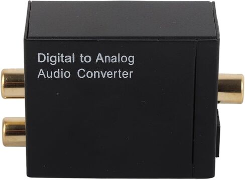 Tissting Digital إلى محول الصوت التناظري 32 كيلو هرتز 44.1 كيلو هرتز 48 كيلو هرتز 96 كيلو هرتز RCA Coaxial Optical إلى محول الصوت التناظرية لجهاز الكمبيوتر التلفزيوني in Saudi Arabia