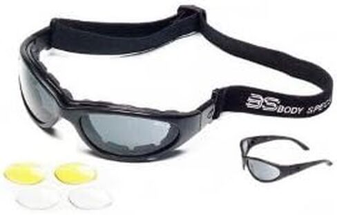 طراز Sunglass و Goggle ، إطار كروم فضية ، رمادي ، صاف ، صدأ صدأ BSG-Sliver Frame.13 in Saudi Arabia