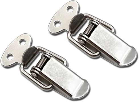 Hasp Catch Duck Buckle Study Steel Stainsal Irate Hasp Clasp Clasp for Vox Box Drawer 1PCs (Nore Nickel Plated) in Saudi Arabia