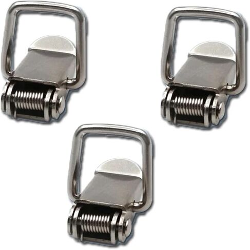 Hasp Catch Duck Buckle Study Steel Stainsal Irate Hasp Clasp Clasp for Vox Box Drawer 1PCs (Nore Nickel Plated) in Saudi Arabia