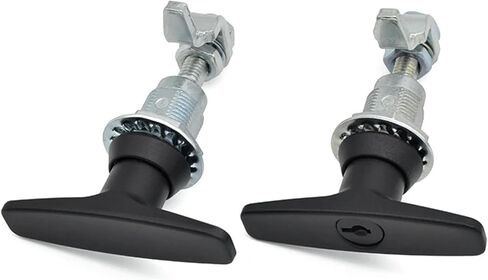 XK243-TB Class Box Compression Type Large T-Handle Cylinder Door Cam Lock 1Pcs(XK243-T) in Saudi Arabia