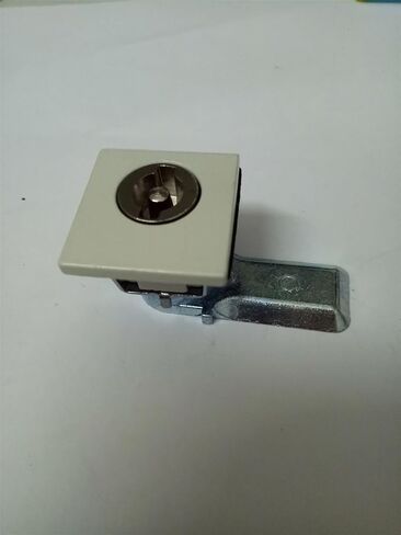 Square Stainless Steel Distribution Box Cabinet Door Lock MS813 Electric Cabinet Switch Electric Appliance Control Cabinet Lock 1Pcs(Stainless Steel Lock) in Saudi Arabia