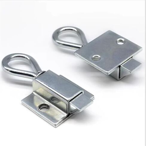 Plug Pull Automatic Spring Industrial Linkage Self-Locking Sliding Door Bolts 1Pcs(Positive Direction) in Saudi Arabia
