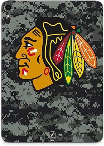 Skinit Decal Tablet Skin Compatible with iPad Pro 11in M4 (2024) - Officially Licensed NHL Chicago Blackhawks Camo Design in Saudi Arabia