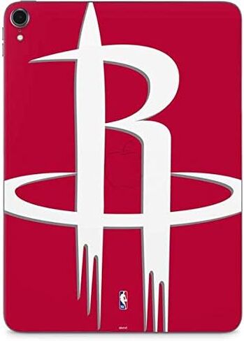 Skinit Skinit Tablet Skin Accompated مع iPad Pro 12.9in (2017) - NBA Houston Rockets مرخص رسميًا تصميم شعار كبير in Saudi Arabia