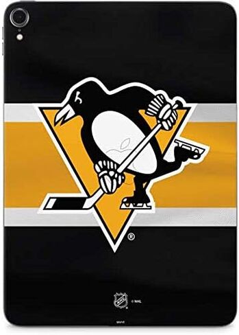 Skinit Decal Tablet Skin Compatible with iPad Pro 9.7in - Officially Licensed NHL Pittsburgh Penguins Jersey Design in Saudi Arabia