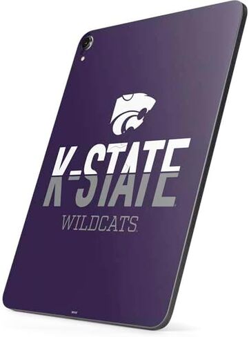 Skinit Skinit Tablet Skinner مع iPad Pro 13in M4 (2024) - التصميم المرخص رسميًا لجامعة ولاية كانساس الحكومية K -State Wildcats Design in Saudi Arabia