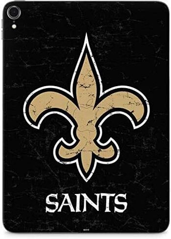 Skinit Decal Tablet Skin Compatible with iPad Pro 9.7in - Officially Licensed NFL New Orleans Saints Distressed Design in Saudi Arabia