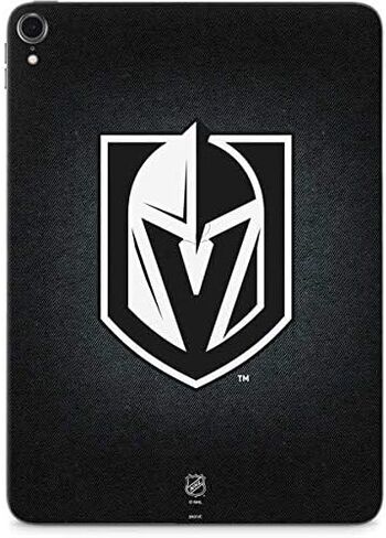 Skinit Decal Tablet Skin Compatible with iPad Pro 13in M4 (2024) - Officially Licensed NHL Vegas Golden Knights Black Background Design in Saudi Arabia