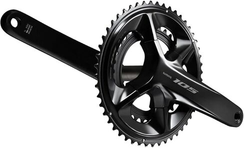 Shimano 105 FC-R7100 12 سرعات Crankset أسود ، 160 مم ، 50-34T in Saudi Arabia