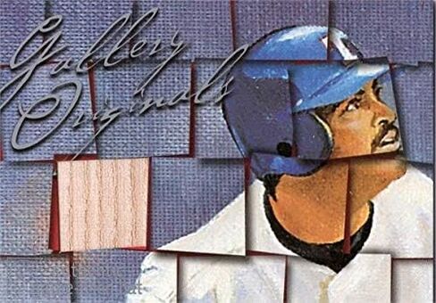 مستودع توقيعه 653580 لاعب رافائيل بالمييرو ، استخدم بطاقة BAT PATCH BASHELL - Texas Rangers - 2003 Topps Gallery Originals No.Gorp in Saudi Arabia
