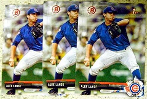 Warehouse Warehouse 597885 Alex Lange Baseball Card - Prospect Rokie Prospect الكثير من 3 Chicago Cubs الآن مع Detroit Tigers 2017 Topps Bowman No.BD32 in Saudi Arabia