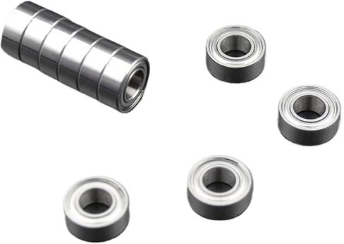 10pcs MR105 ZZ 5 * 10 * 4mm 2z السرعة العالية 1050 القطر الداخلي 5 مم محامل محمل الكرة المصغرة in Saudi Arabia
