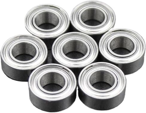 10pcs MR105 ZZ 5 * 10 * 4mm 2z السرعة العالية 1050 القطر الداخلي 5 مم محامل محمل الكرة المصغرة in Saudi Arabia