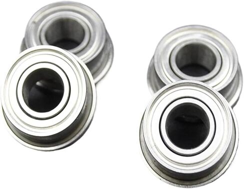 10Pcs F692 F693 F694 F695 F696 F697 F698 F699 ZZ 2Z Miniature Flange Bearing Deep Groove Ball Bearings(F696ZZ) in Saudi Arabia