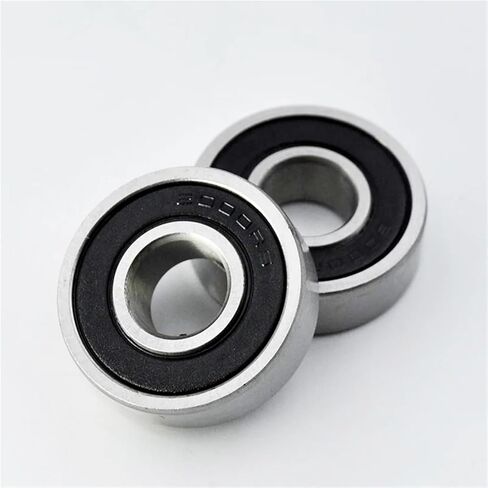 10pcs 6000 2RS ZZ 10 * 26 * 8MM 6000RS 6000Z DDU 2Z القطر الداخلي 10 مم محامل كروم للأخدود العميق (6000 2RS) in Saudi Arabia