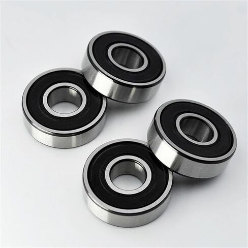 10pcs 6000 2RS ZZ 10 * 26 * 8MM 6000RS 6000Z DDU 2Z القطر الداخلي 10 مم محامل كروم للأخدود العميق (6000 2RS) in Saudi Arabia