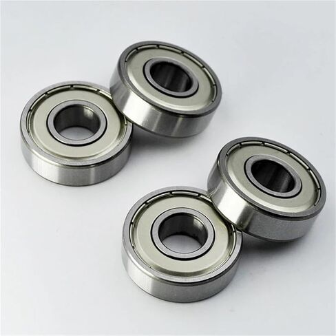 10pcs 6000 2RS ZZ 10 * 26 * 8MM 6000RS 6000Z DDU 2Z القطر الداخلي 10 مم محامل كروم للأخدود العميق (6000 2RS) in Saudi Arabia